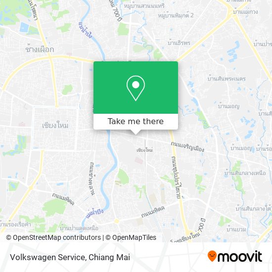 Volkswagen Service map