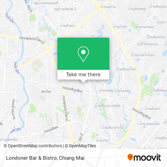 Londoner Bar & Bistro map