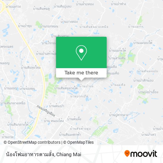 น้องโฟมอาหารตามสั่ง map