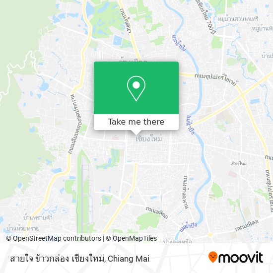 สายใจ ข้าวกล่อง เชียงใหม่ map