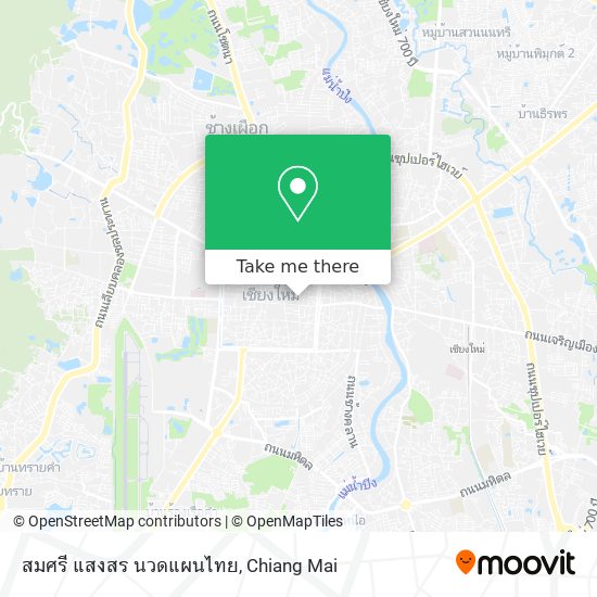 สมศรี แสงสร นวดแผนไทย map