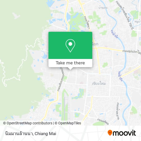 นิมมานล้านนา map
