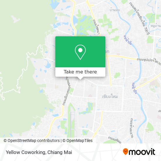 Yellow Coworking map