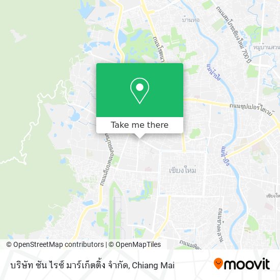 บริษัท ซัน ไรซ์ มาร์เก็ตติ้ง จำกัด map