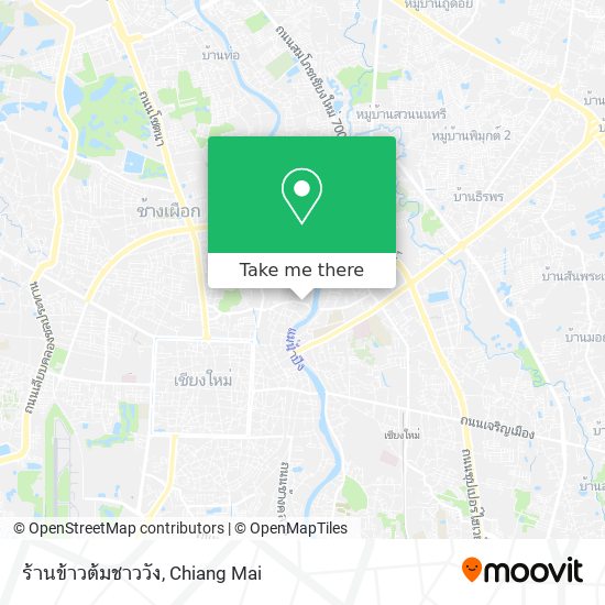 ร้านข้าวต้มชาววัง map