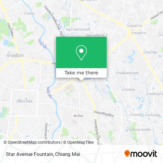 Star Avenue Fountain map
