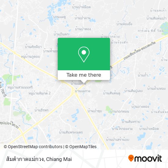 ส้มตำกาดแม่กวง map