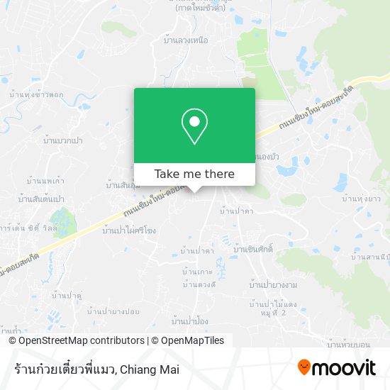 ร้านก๋วยเตี๋ยวพี่แมว map