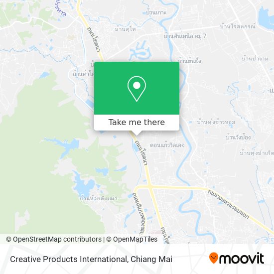 Creative Products International map