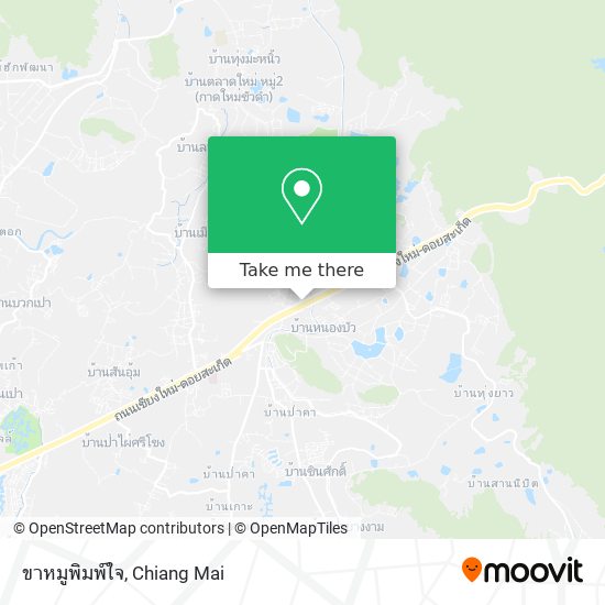 ขาหมูพิมพ์ใจ map