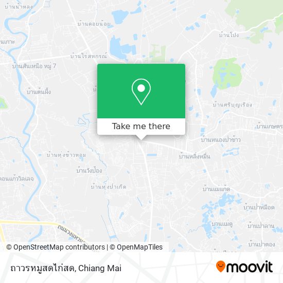 ถาวรหมูสดไก่สด map