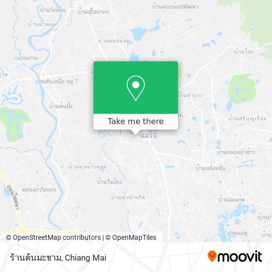 ร้านต้นมะขาม map