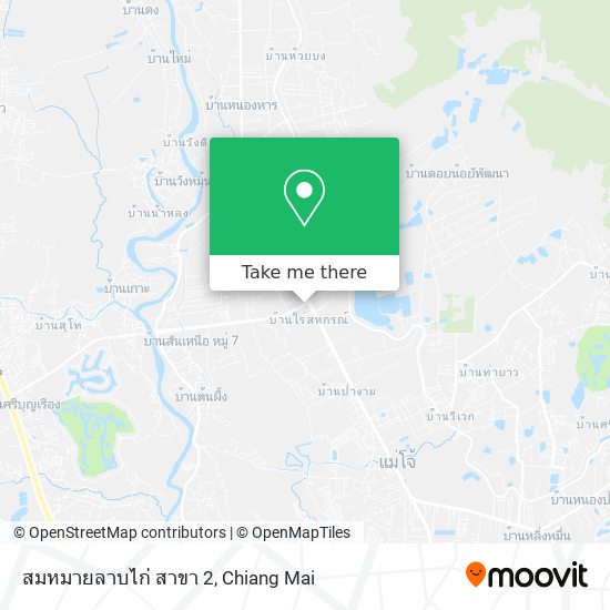 สมหมายลาบไก่ สาขา 2 map