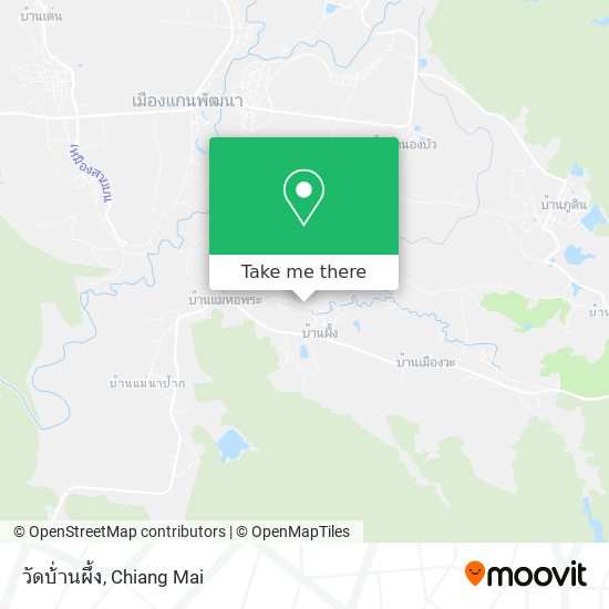 วัดบ้่านผึ้ง map