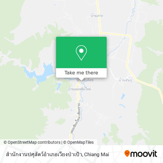 สำนักงานปศุสัตว์อำเภอเวียงป่าเป้า map