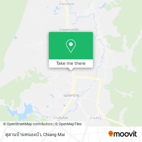 สุสานบ้านหนองบัว map