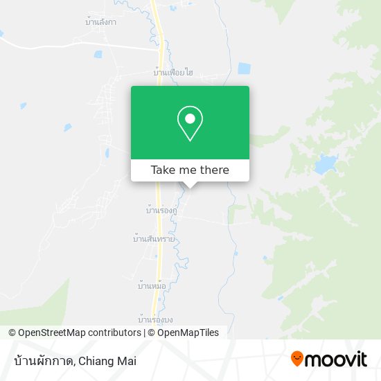 บ้านผักกาด map