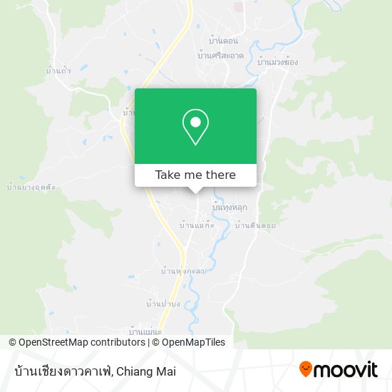 บ้านเชียงดาวคาเฟ่ map