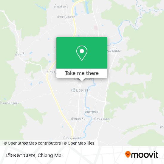 เชียงดาวแซท map