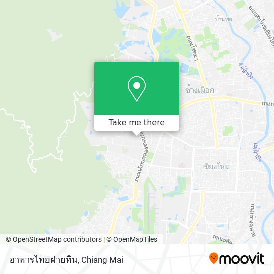 อาหารไทยฝายหิน map