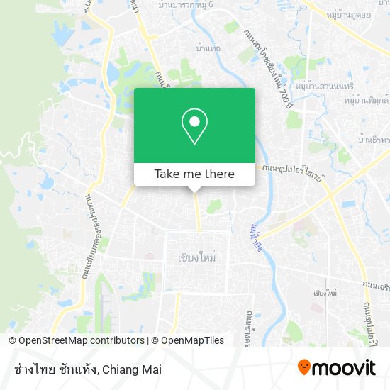 ช่างไทย ซักแห้ง map