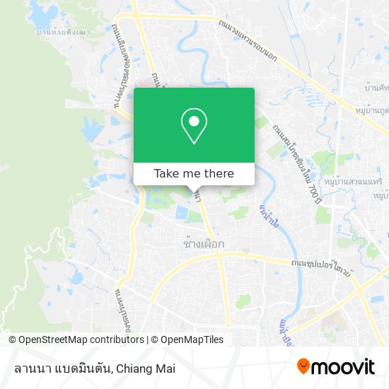 ลานนา แบดมินตัน map