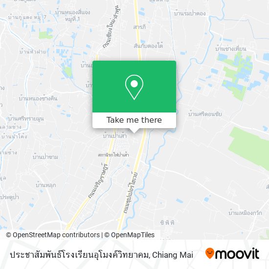 ประชาสัมพันธ์โรงเรียนอุโมงค์วิทยาคม map