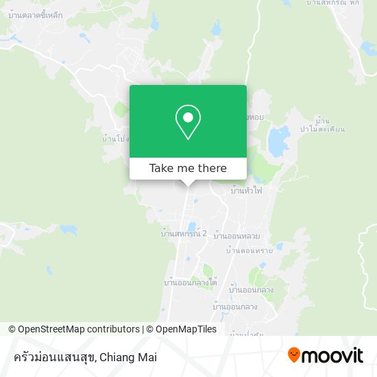 ครัวม่อนแสนสุข map