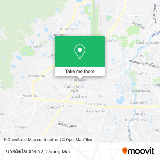นายผัดไท สาขา2 map