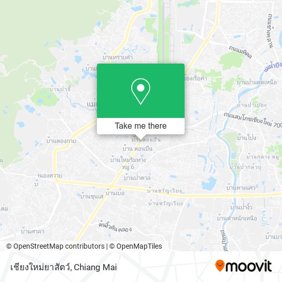 เชียงใหม่ยาสัตว์ map