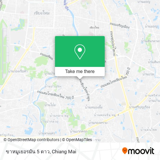 ขาหมูเยอรมัน 5 ดาว map