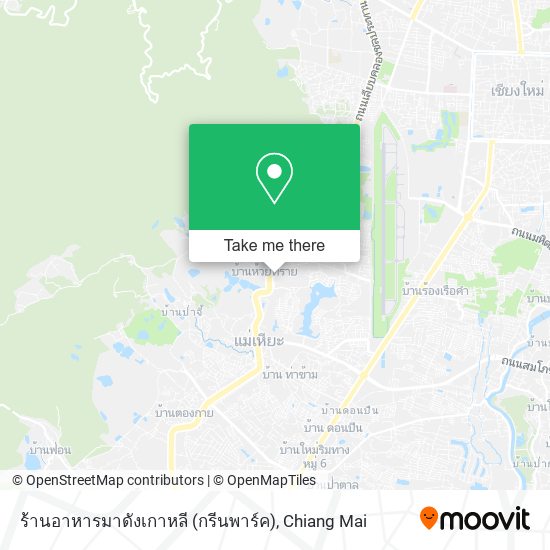 ร้านอาหารมาดังเกาหลี (กรีนพาร์ค) map