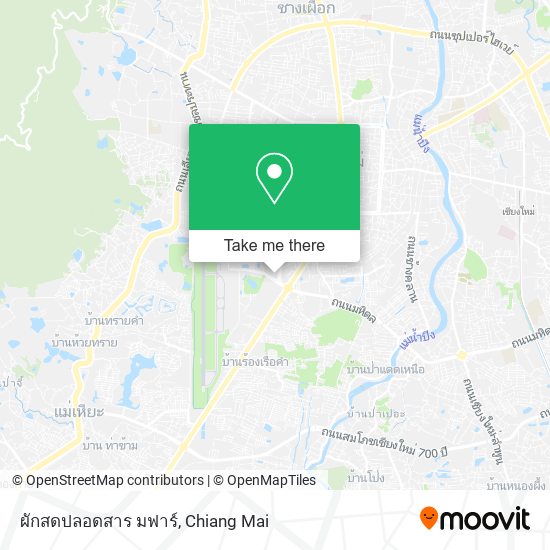 ผักสดปลอดสาร มฟาร์ map