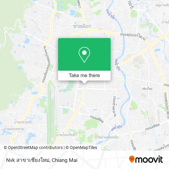 Nvk สาขาเชียงใหม่ map