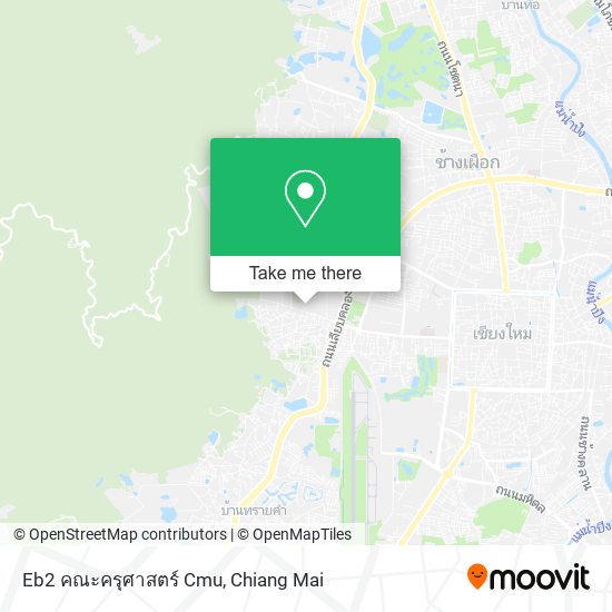 Eb2 คณะครุศาสตร์ Cmu map