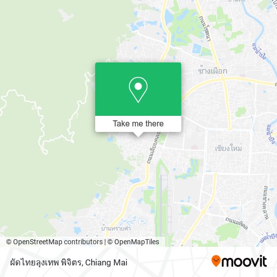 ผัดไทยลุงเทพ พิจิตร map