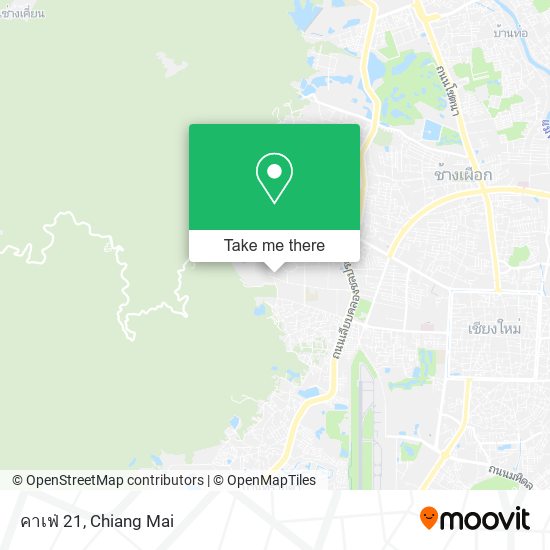 คาเฟ่ 21 map