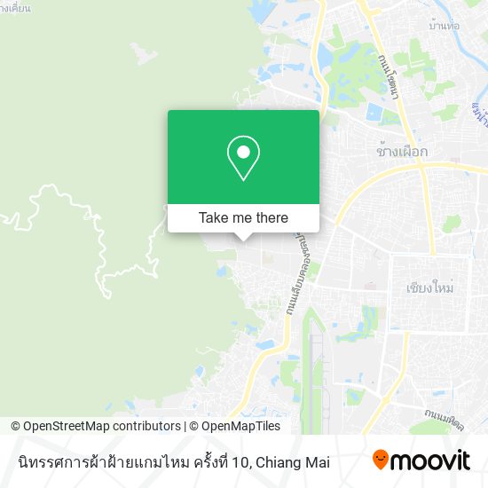 นิทรรศการผ้าฝ้ายแกมไหม ครั้งที่ 10 map