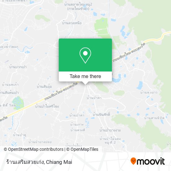 ร้านเสริมสวยเก่ง map