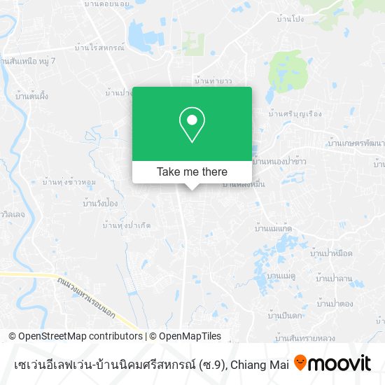 เซเว่นอีเลฟเว่น-บ้านนิคมศรีสหกรณ์ (ซ.9) map