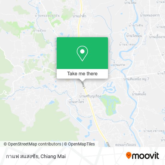 กาแฟ สแสงชัย map