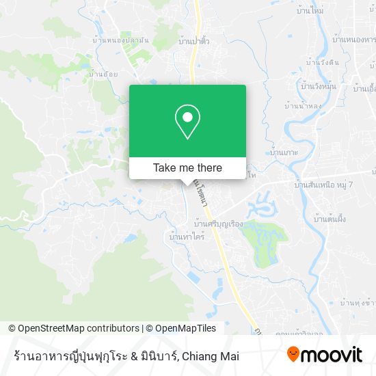 ร้านอาหารญี่ปุ่นฟุกุโระ & มินิบาร์ map