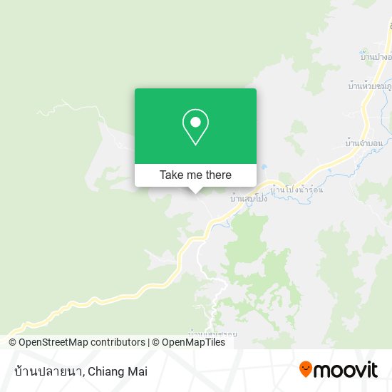 บ้านปลายนา map