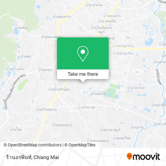 ร้านอรพินท์ map