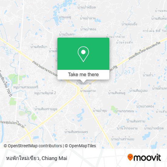 หอพักใหม่เขียว map