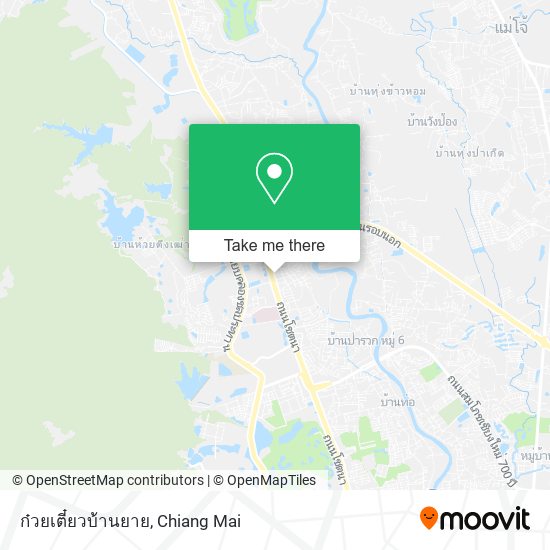 ก๋วยเตี๋ยวบ้านยาย map