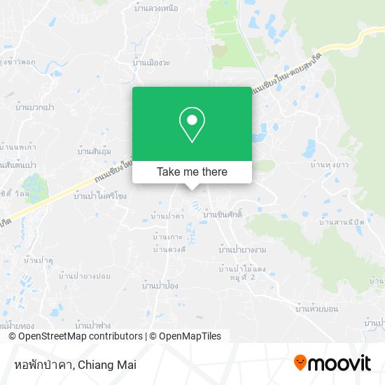 หอพักป่าคา map