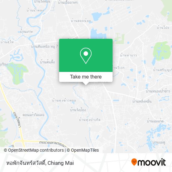 หอพักจันทร์สวัสดิ์ map