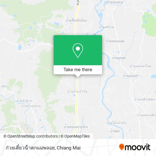 ก๋วยเตี๋ยวน้ําตกแม่พลอย map