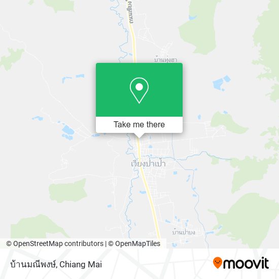 บ้านมณีพงษ์ map